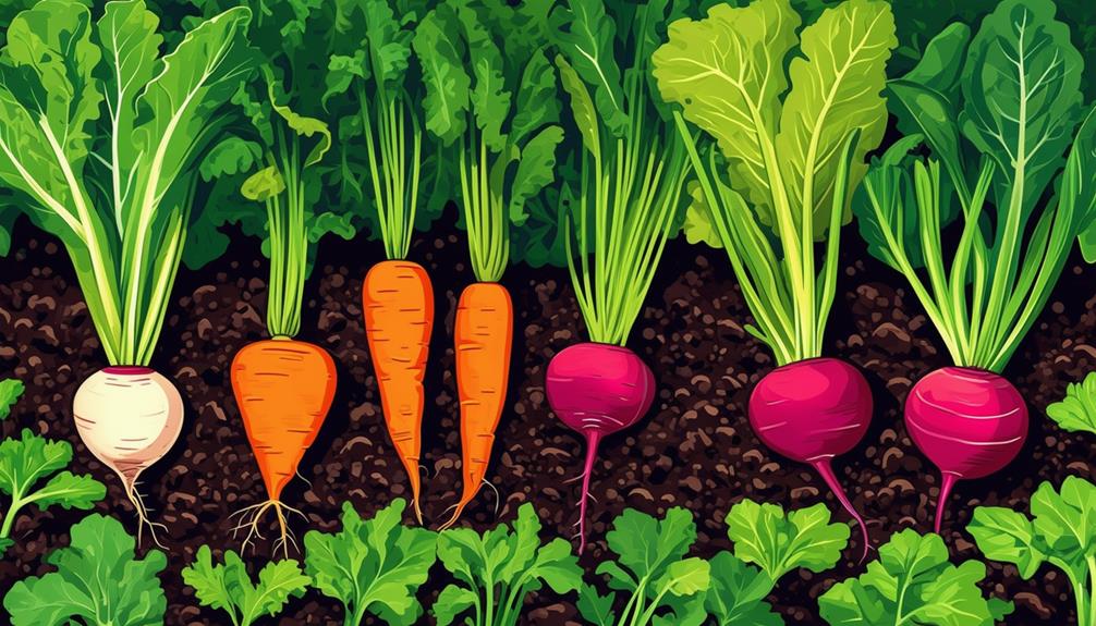 growing root vegetables with care