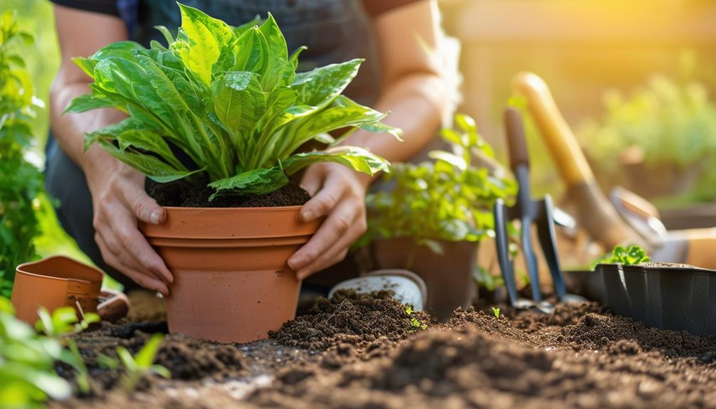 soil and potting techniques